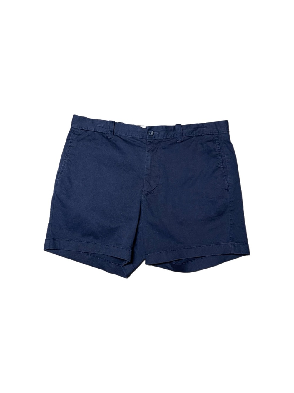 Mens J. Crew Navy 5” Inseam Chino Navy Khaki Shorts
